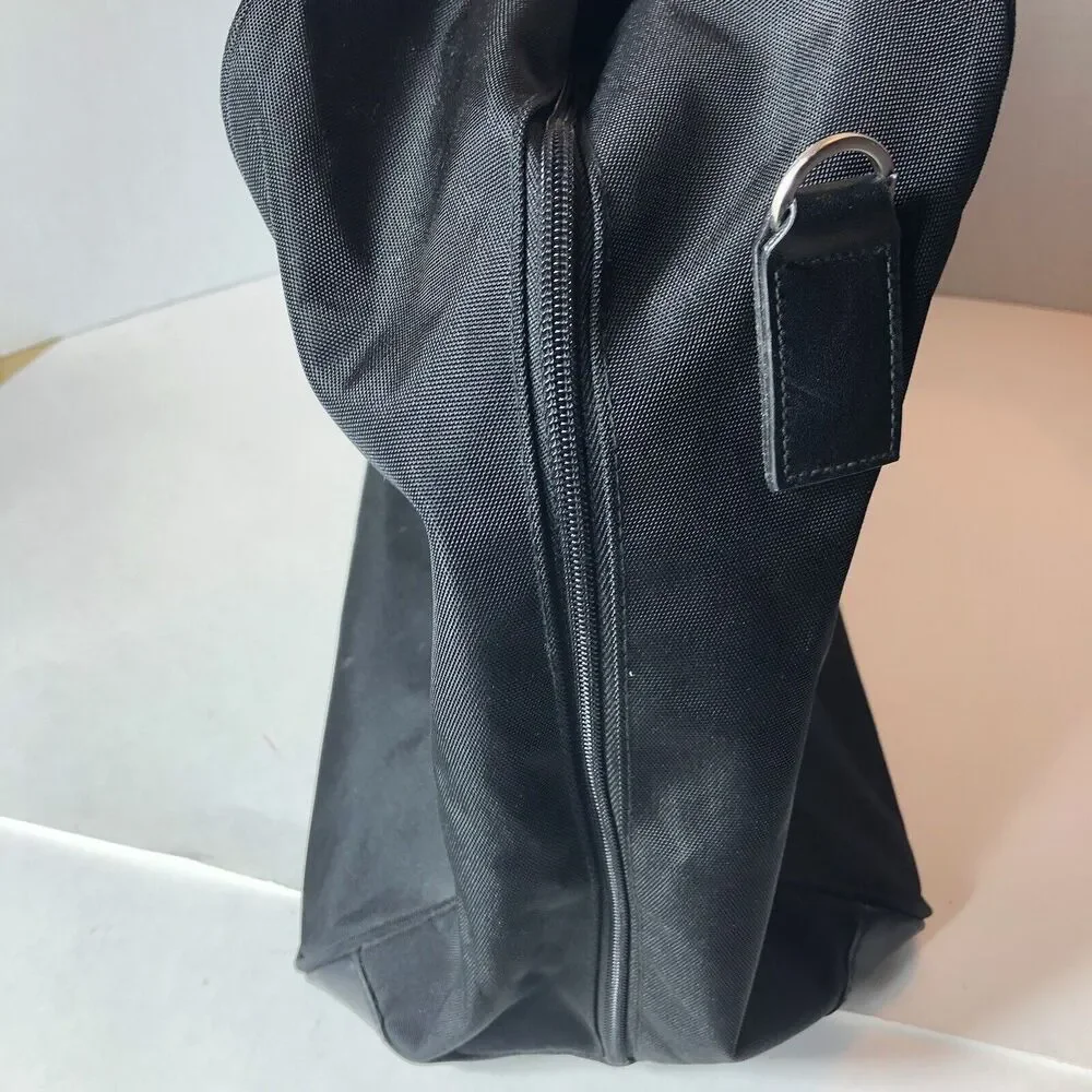 Kenneth Cole New‎ York Bag Travel Duffel Tote Weekend Black Canvas 19